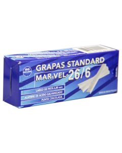 Grapa Standard C/5000 Marvel 26/6 6 mm 