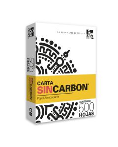 Papel Autocopia Blanco S/Carbon CB Carta 75 g. Donador