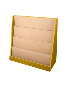 Mueble P/Libros Diako 9530-B5 82 X 50 X 82 Cm Amarillo Completo