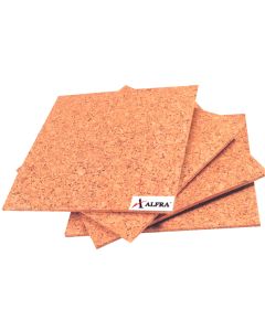 Loseta de Corcho Alfra 6768, 30 x 30 cm, 4 piezas, Espesor 6 mm