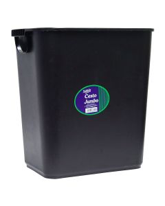 Cesto Para Basura Sablon 8025Ne Rectangular Jumbo Negro