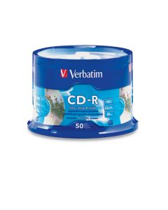 Cd-R 80 Min Verbatim 95005 C/50 Impr.Silver