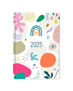 Agenda Juvenil VR Arcoiris 15 x 21 cm, Semanal