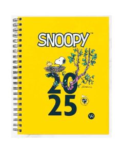 Agenda Diaria VR Snoopy 13.5 x 17.5 cm, 2 Días x página 