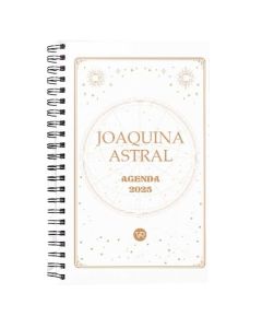 Agenda Diaria Joquina Astral 13.5 x 20 cm, 2 días x página