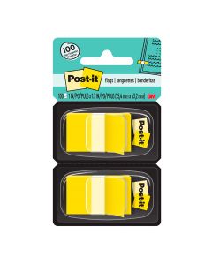 Banderitas Post-it Amarillas 2.54 x 4.32 cm C/100