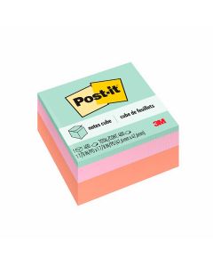 Mini Cubo Post-it Onda Rosa 4.76 x 4.76 cm C/400 h.