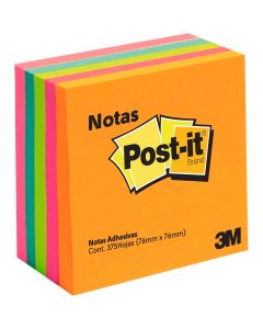 Cubo Post-it Capetown 7.6 x 7.6 cm C/375 h.