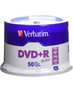 Dvd+R 4.7Gb Verbatim 97174 C/50 Life Series 1X-16X