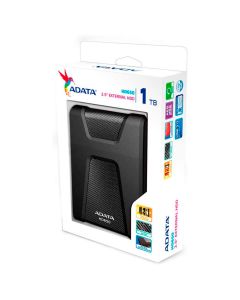 Disco Duro Externo Usb3 Adata Ahd650-1Tu31-Cbk Negro 1Tb