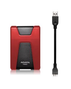 Disco Duro Externo Usb3 Adata Ahd650-2Tu31-Crd Rojo 2Tb