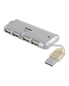 Mini HUB USB 2.0 Steren USB-520, 4 Puertos