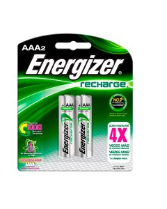 Batería Recargable AAA Energizer Bl/2 