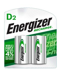 Batería Recargable D Energizer Bl/2