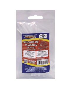 Cinchos De Plastico Pascua Pacinch 2025 20 Cm X 3.6 Mm Bl/25 Blanco