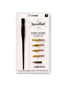 Plumillas Speed Ball 2961 C/6 Y Mango