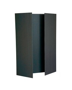 Triptico P/Presentaciones 3862 Negro 1.22 X 91 Cms.