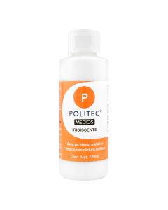 MEDIO IRIDISCENTE POLITEC PARA ACRILICOS 120 ML.