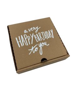 Caja Corrugado Rouge Happy Birthday Bl/1