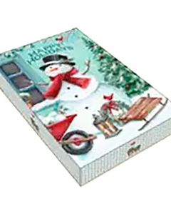 Caja Regalo Nav. Edg Ck2Rb-3 Kraft 28 X 43 X 6 Cm. C/2 V.Dise¥Os