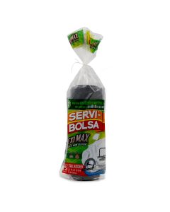 Bolsa C/Servi-Nudo Sb Grande 62 X 76 Cm Rollo C/25 Pzas. 7502211161790