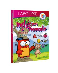 Cuaderno Iluminar Larousse 110434 Ingles Preescolar 6274