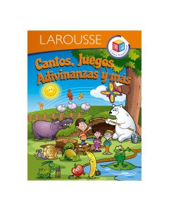 Cuaderno Iluminar Larousse 114166 Cantos,Juegos Y Adivinanzas Y Mas 65