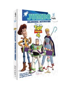 Cuaderno Iluminar Larousse 5160 Toy Story 4 Jumbo