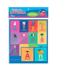 Loteria Didactica Bob 001 Letras Abecedario