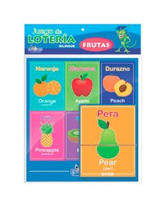 Loteria Didactica Bob 015 Frutas