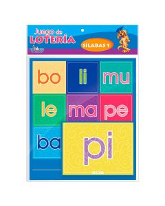 Loteria Didactica Bob 013 Silabas 1