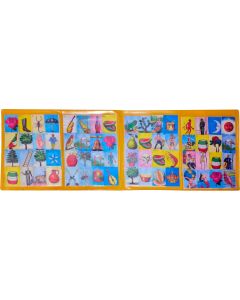 Loteria Grande Tipo Cartera Doble C/4 Tablas