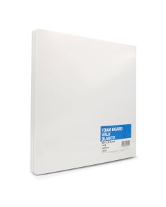 Foam Board 0.5 mm Blanco 30.5 x 30.5 cm. C/5