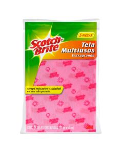 Tela Absorbente Multiusos Scotch-Brite Mn300113318 33 X 56 Cm C/5