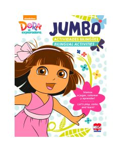 Cuaderno Iluminar Larousse 5513 Jumbo Dora La Exploradora