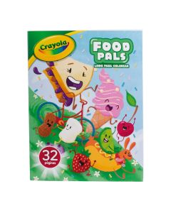 CUADERNO ILUMINAR CRAYOLA 695932 FOOD PALS 32 HJS