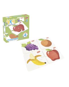 Rompecabezas Didactico Diako 7252-F 4 X 4 Frutas