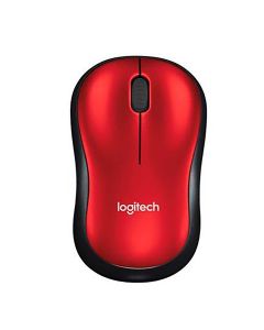 Mouse Inalámbrico Logitech M185 Rojo 