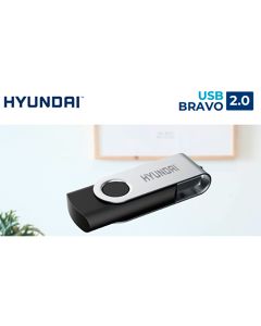 USB 16GB HYUNDAI U2BKP/16G METAL/PLASTICO