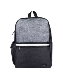 Backpack P/Laptop Techzone Tz21Lbp01B 15.6\" Gris/Negro P.Carga Usb