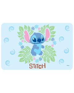 MANTEL VINIL SYBEL D STICH AZUL HOJAS