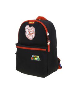 Mochila Chenson Mb66505-3 Mario Bros Negro Grande