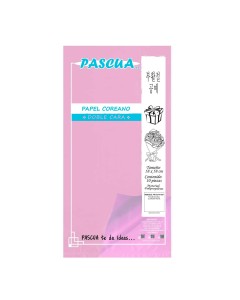 PAPEL COREANO D/CARA PKDCPT/HD LILA-RSA.P. PAQ.10P.