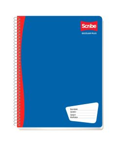 Cuaderno Profesional Scribe Escolar Plus 7973 Cuadro Grande 100 h. 