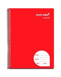 Cuaderno Profesional Estrella Starkid Liso 0669 Raya 100 h.